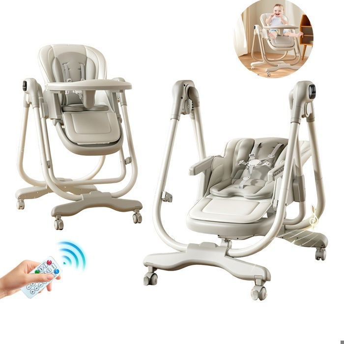 Chaise de salle à manger bébé Balancelle Transat bébé multifonctionnel