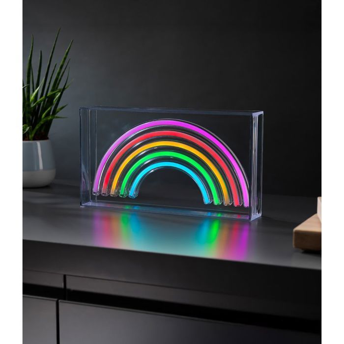 LAMPE NEON ARC-EN-CIEL