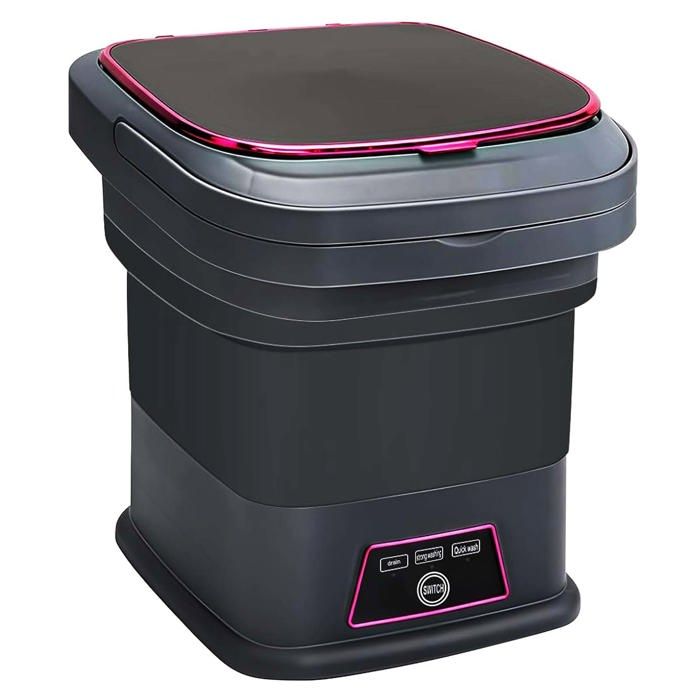 Mini machine à laver 13L Machine a laver portable lave-linge de voyage de camping Pour Sous Vêtement Chaussette Appartement étudiant