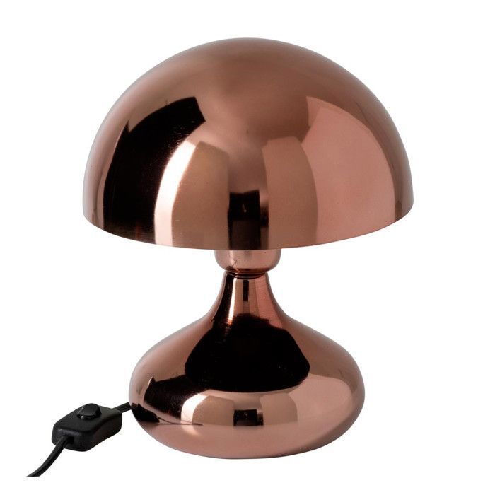 Lampe à Poser Design Edda 26cm Cuivre