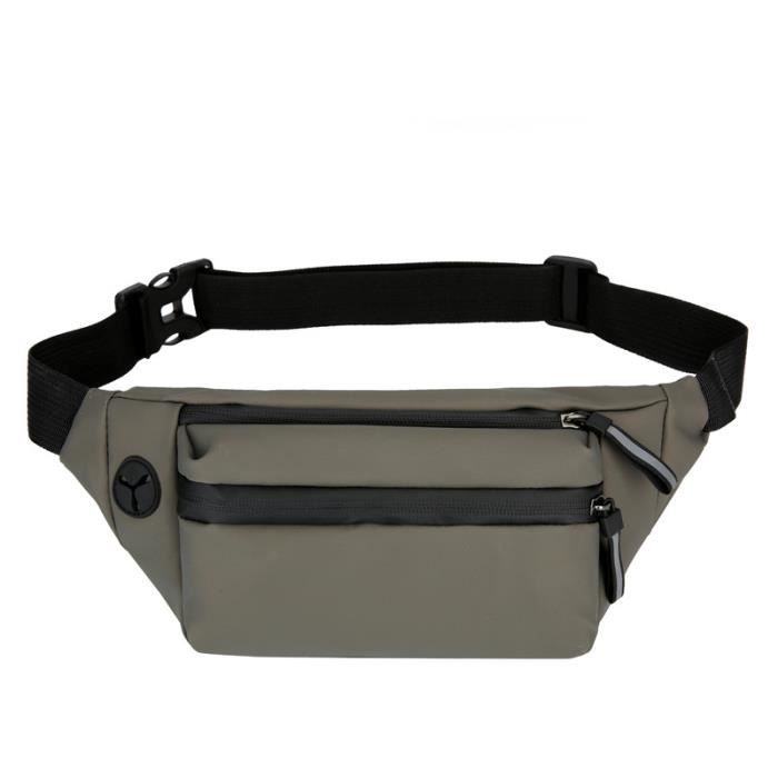 Sac Banane Adulte Lanière Réglable Multipoches 31 X 14 X 8 Cm Couleur