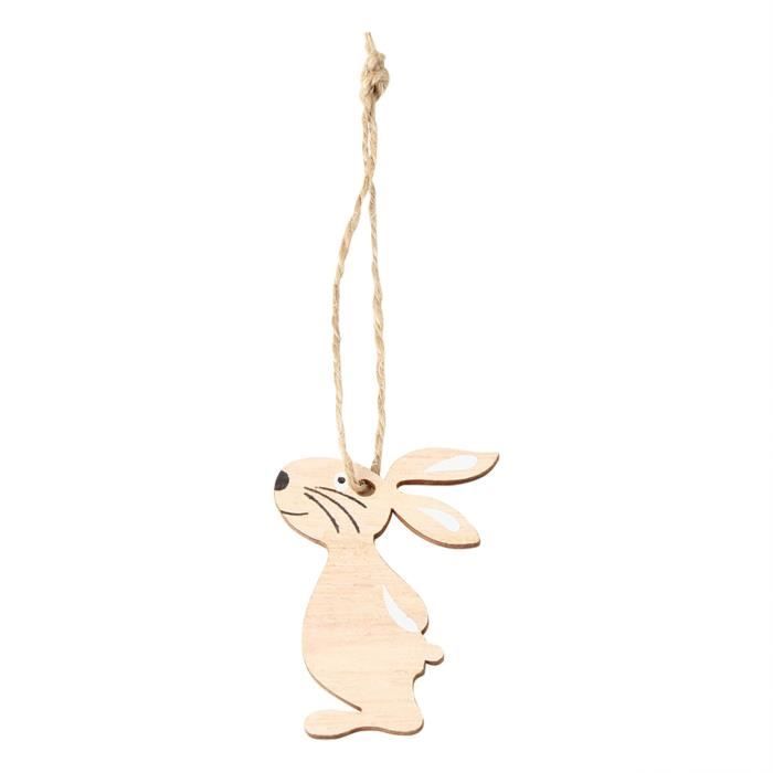 Kit Bricolage Pâques Forhome 310 Pièces | Pendentifs En Bois à Peindre, Formes Variées, Autocollants, Pompons