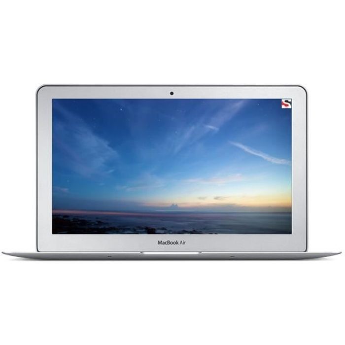 Top achat PC Portable Apple MacBook Air 11.6 "- Core i5 - 1.3GHz - 4Go - 128Go SSD MD711LL - A (mi 2013 - gris) pas cher