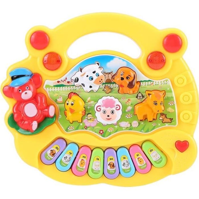 Jouet De Musique Pour Bebe Educative Jouet Pour Enfants Cadeaux Jaune Dba Cdiscount Jeux Jouets