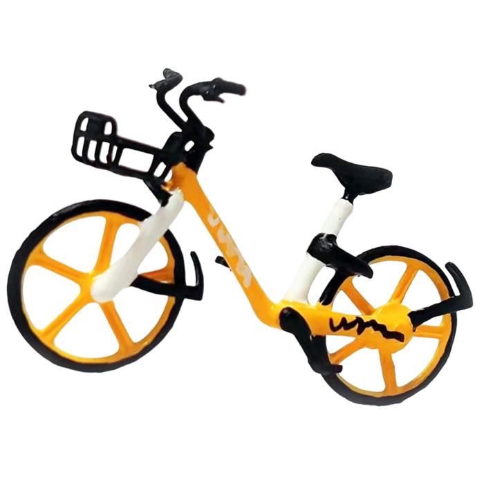 Vieux Tricycle Vélo Modèle Décoratif En Métal - Marron Vintage