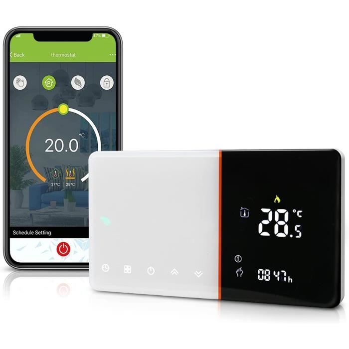 Thermostat Connecté pour Chaudiere Gaz, Thermostat Intelligent avec