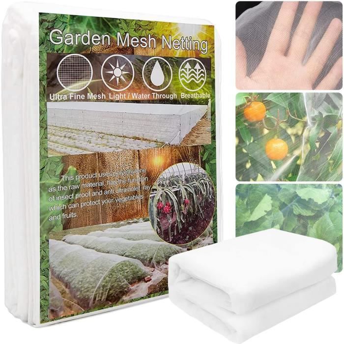 Filet De Protection Anti-nuisibles Pour Jardin : 2.5 X 10 M, Filet Fin Pour Jardin, Couverture