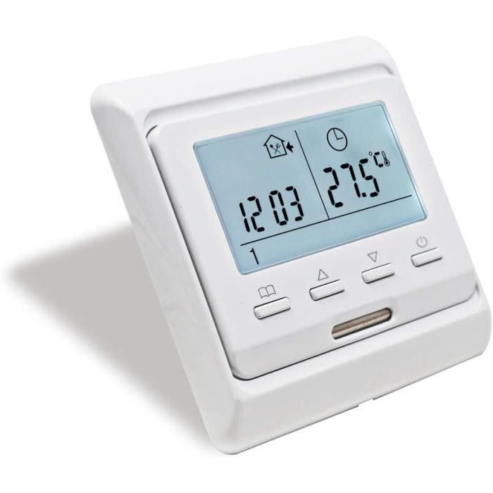 Nouveau thermostat numérique par le sol avec chaque capteur 