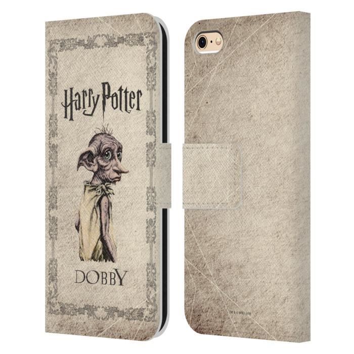 Officiel Harry Potter Dobby House Elf Creature Chamber Of Secrets Ii Coque De Livre En Cuir Pour Iphone 6 Iphone 6s Cdiscount Puericulture Eveil Bebe