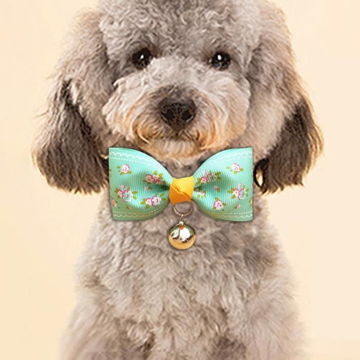 Mode Chien Chat Bowtie Animaux Noeud Papillon Copie De Fleur De Chien Cravate Decoration Animal Familier Accessoires Pour Animaux Achat Vente Cravate Nœud Papillon Cdiscount