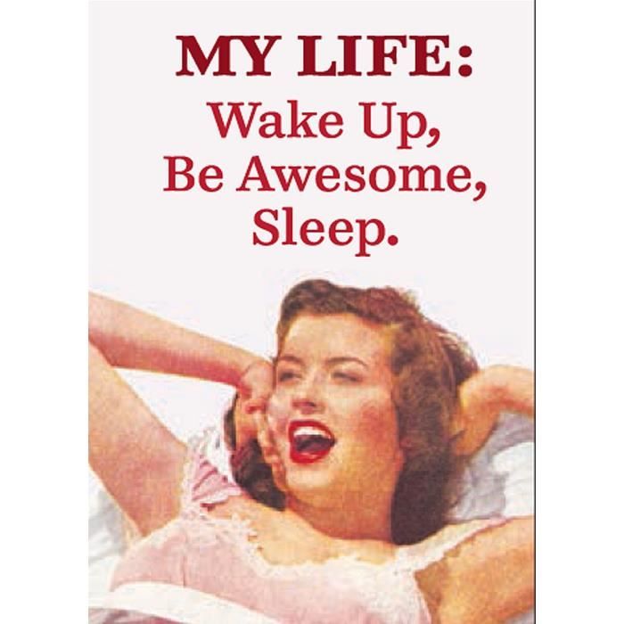 Ma Vie Réveil être Impressionnant Drôle Sommeil Ep Affiche Poster