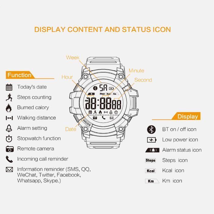 Ex16 sport smart watch clearance