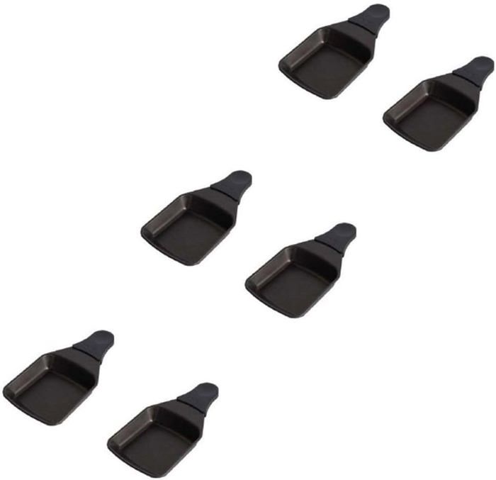 Coupelles à Raclette TEFAL XA400202 6 Lot de 6 Revêtement anti adhésif Petit Électroménager