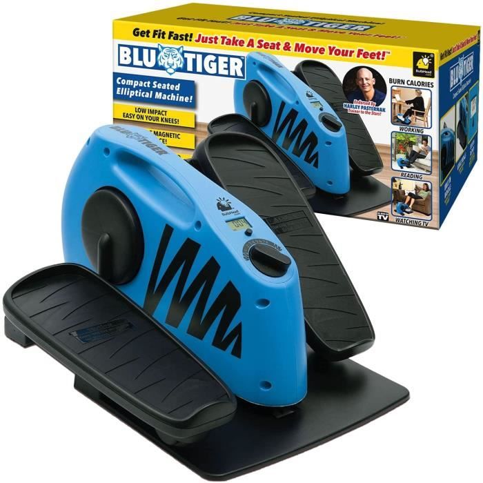 Mini Velo Elliptique Compact et Portable Blu Tiger 8 Niveaux de resistance Mouvement Ovale Doux Cdiscount Sport
