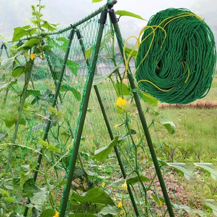 Clips Support Plantes Lot De 100 - Pour Tomates, Concombres Et Plantes Grimpantes, Blanc 30mm