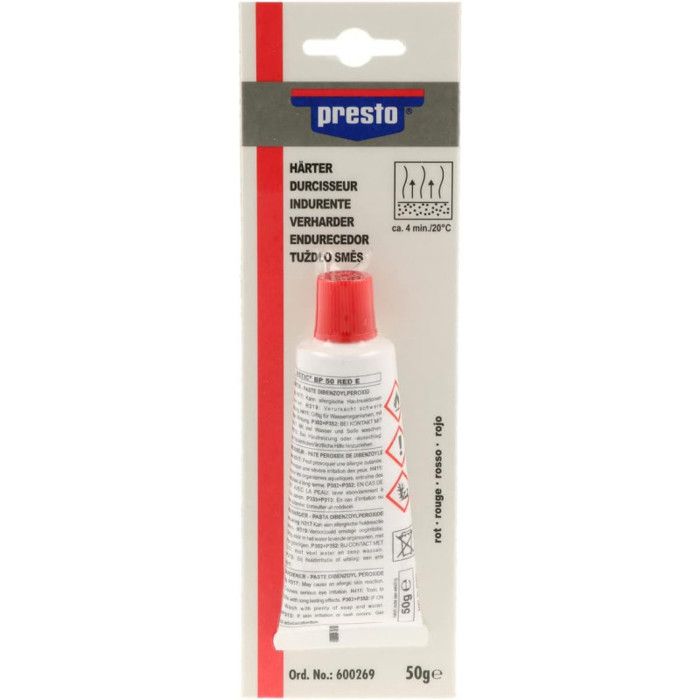 DURCISSEUR PMEC 100 GR SOLOPLAST pour RESINE POLYESTER GEL COAT VERNIS