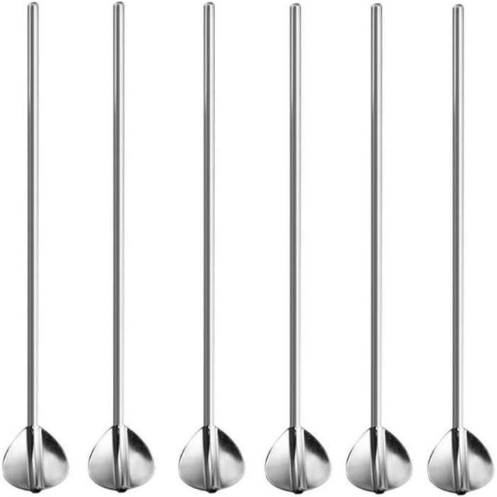 Dstarymnix Pailles Cuillère En Acier Inoxydable,pailles Cuillère,paille