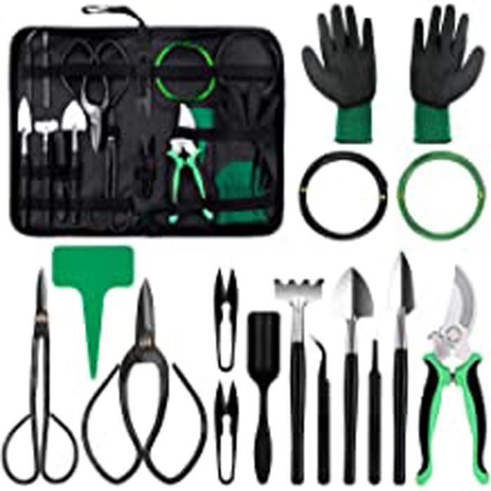 Kit Arbre Bonsaï Set D'Outils Bonsaï Kit Succulent 21 Pièces Set D