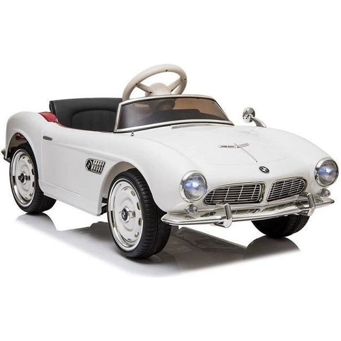 Bmw 507 Oldtimer 12v Voiture Electrique Enfant Fille Garcon Vehicule Bebe Jouet 12 Volts Cdiscount Jeux Jouets