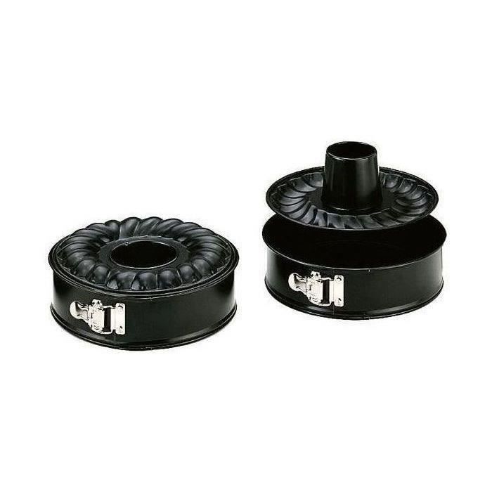 Moule à manqué IBILI Moka - Démontable - 2 fonds - 26 cm