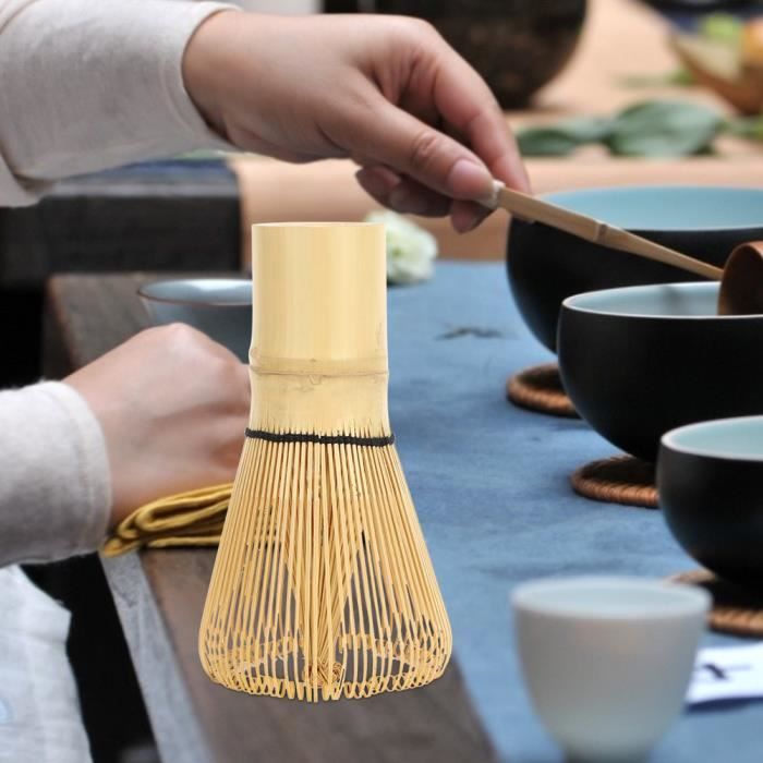 Cuillère Thé en Bambou Bois Petite Japonais Thé Cuillère à thé Matcha  Professionel Outil pour Sel Sucre Condiment Thé Ma - Cdiscount Maison