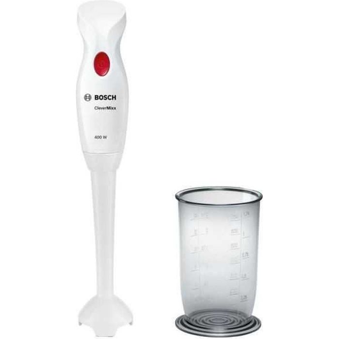 bosch msm14100 clevermixx mixeur plongeant - blanc