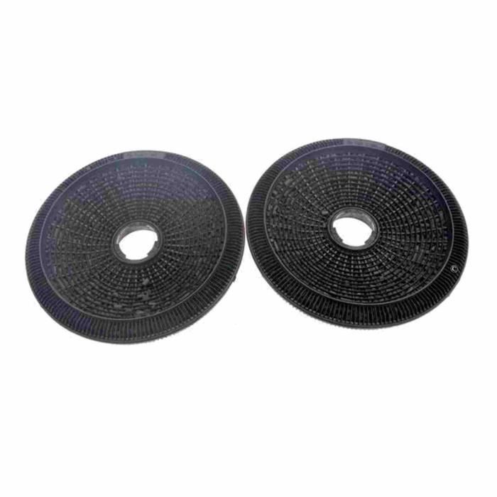 Set di 2 filtri a carbone 5403001 193 x 137 x 20 mm - Cappa aspirante