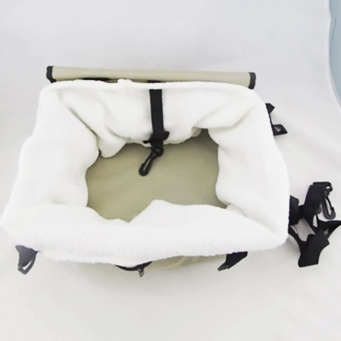 Siège d'appoint de Voiture pour Les Chiens ou Chats, Sac Transport Chien Voiture Housse de rehausseur en Tissu Oxford étanche avec Ceinture de sécurité de Voyage pour chinots (Rouge