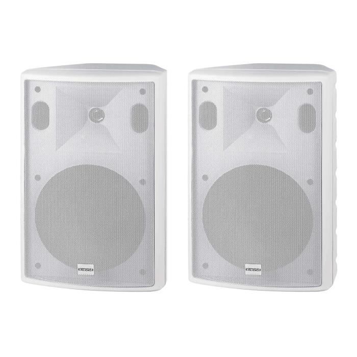 Enceintes Passives 8 - DEFINITIVE AUDIO - Blanc - HIFI - Sonorisation de qualité - Vendu par paire