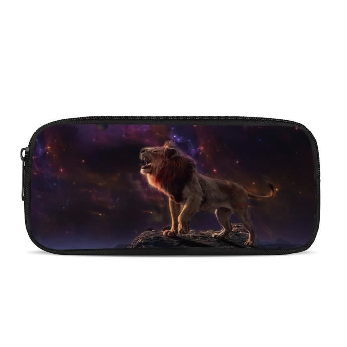 Trousse Scolaire Grande Capacité Train à Grande Vitesse | 21x10.5x5 Cm | 2 Poches à Fermeture éclair | Pour école, Bureau, Voyage