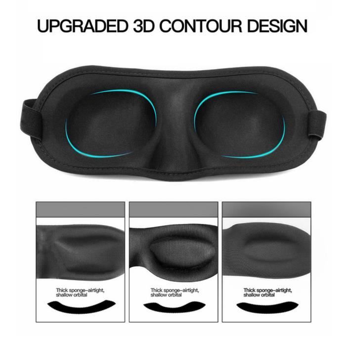 Masque Apnée Du Sommeil Masque Sommeil 3D Masque De Sommeil 3D Umisleep Pour Dormir Sur Le Côté - 100% Occultant - Confortable Et Respirant Umisleep Masque Masque Migraine Masque Apnée Du Sommeil Masque Sommeil 3D Masque De Sommeil 3D Umisleep Pour Dormir Sur Le Côté - 100% Occultant - Confortable Et Respirant Umisleep Masque Masque Migraine