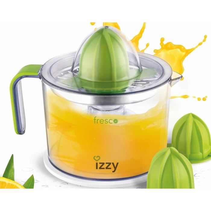 Presse-agrumes électrique Cozary - 2 Cônes Amovibles | Pour Oranges, Citrons, Pamplemousses