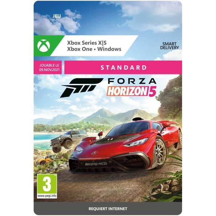 Gietvorm terwijl biologisch Forza Horizon 5 Standard Edition - Jeu Xbox Series X|S et Xbox One à  télécharger - Cdiscount Jeux vidéo