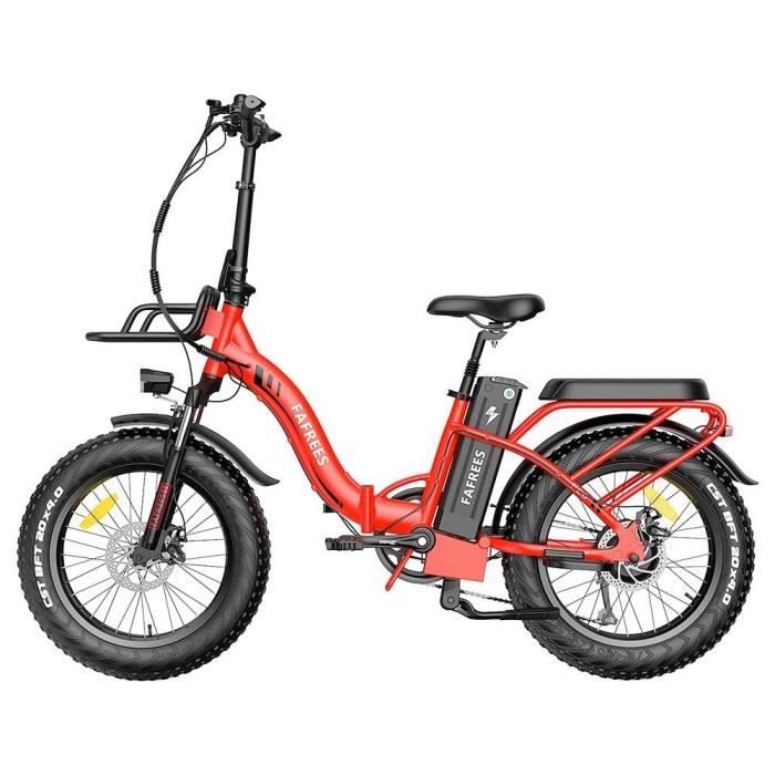 Vélo Électrique FAFREES F20 Max 20*4.0 Gros Pouces Pneu Cadre Pliant Batterie 22.5Ah