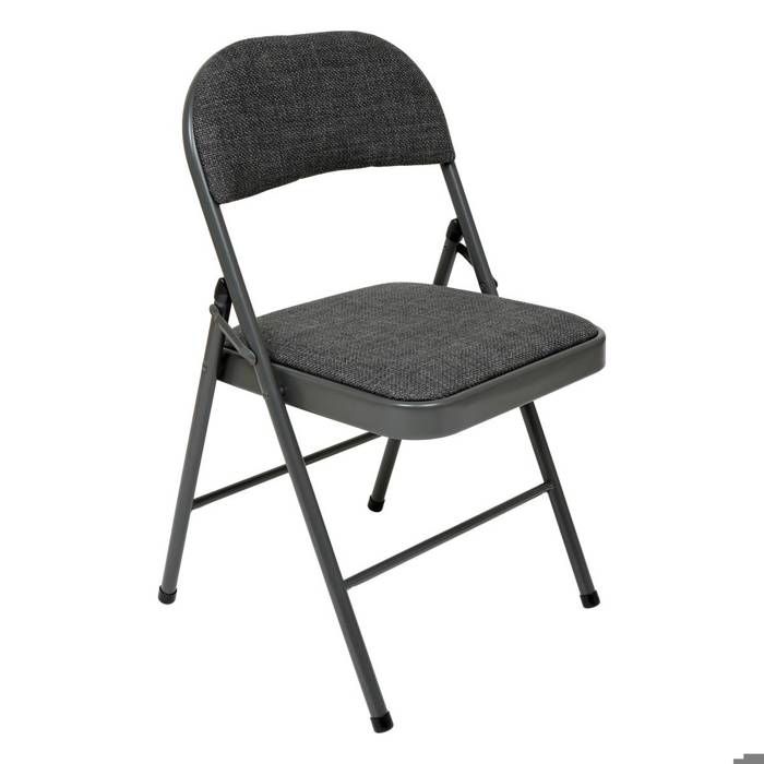 Chaise pliante Flexy Plus tissu chiné - 5five Chaise pliante Flexy Plus tissu chiné - 5five