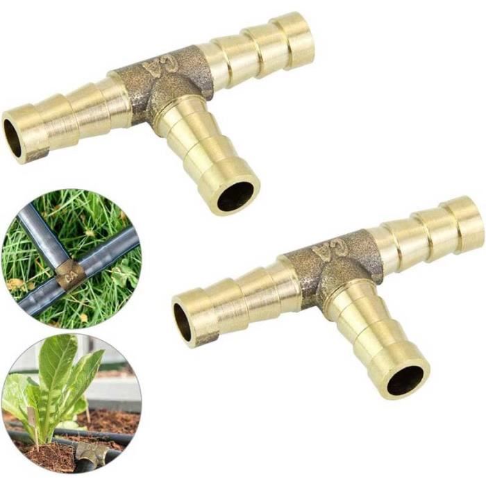 Raccord En Laiton 1/2" NPT Femelle Vers 3/4" Tuyau - Pour Air, Eau, Gaz, Carburant - Neuf
