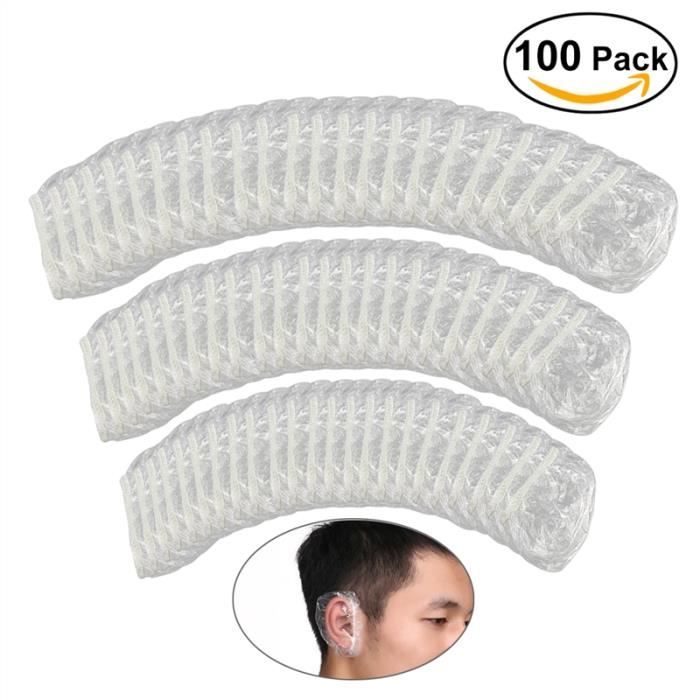 VORCOOL 100pcs Housse Protection Oreille Jetable Imperméable