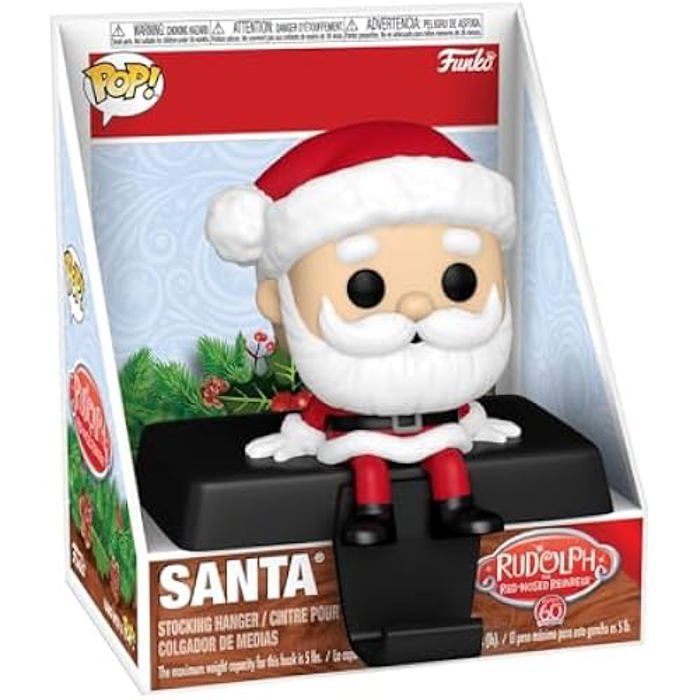 Funko Rudolphe Edge Sitter Santa Claus 9 cm - vue 2