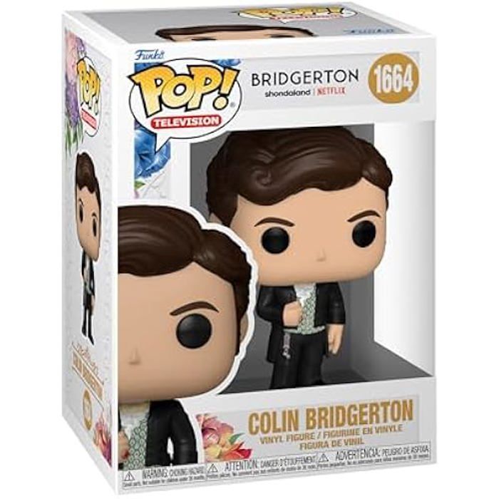 Figurine Funko Pop! Colin Bridgerton Vinyle 95 cm Cadeau Idéal Collection
