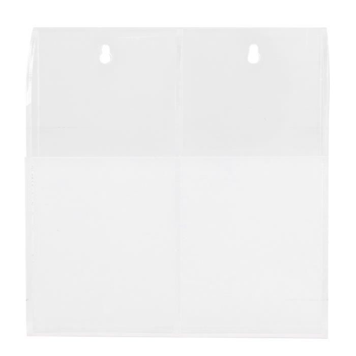 Organisateur De Support De Télécommande 3 Pièces Organisateur Mural Organisateur Multimedia Boite De Rangement Pour Telecommande Tvblanc 81219768