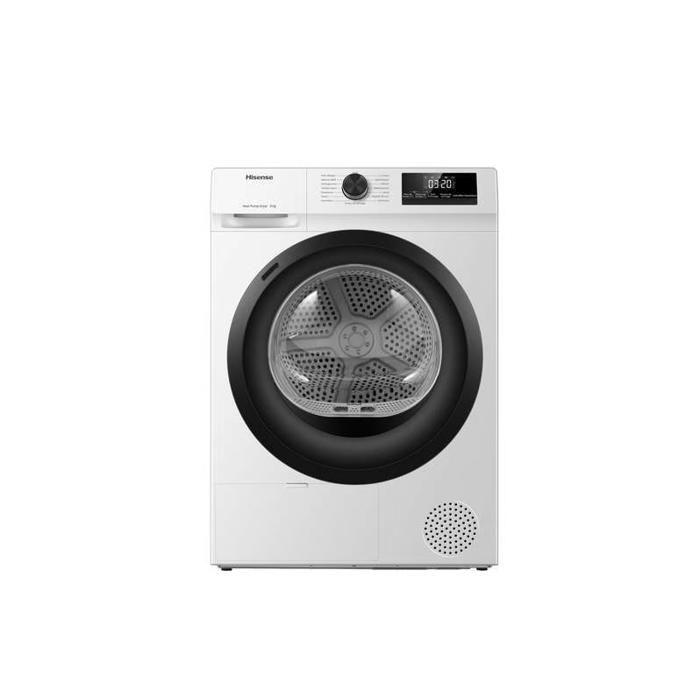 Sèche linge pompe à chaleur 8kg Hisense DHQE802U - vue 2