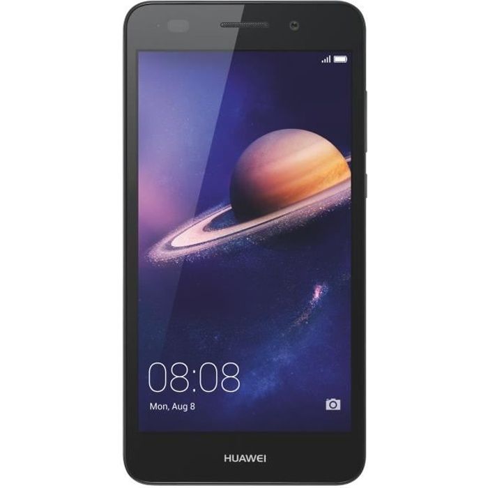 Vente T&eacute;l&eacute;phone portable Huawei Y6-2 Noir pas cher