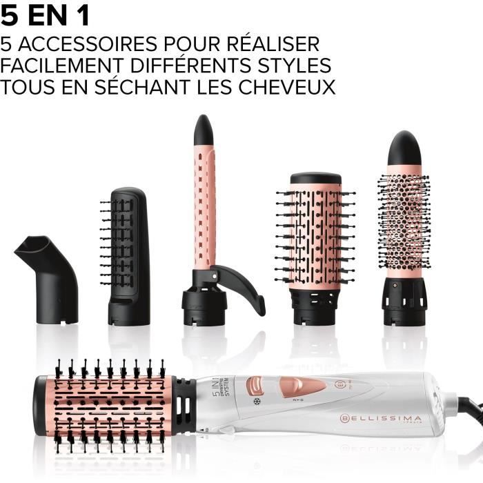 Brosse Soufflante My Pro 5en1 Gh18 1100 Bellissima - vue 2