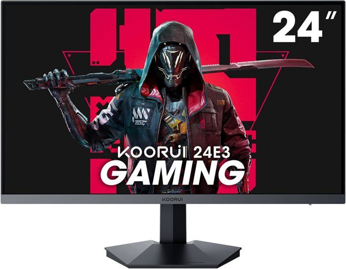 Ecran PC Gamer- KOORUI 24E3 – 23.8 FHD – IPS – 165 Hz – 1ms – 2 x HDMI/Display Port – Angle de Vision de 178°