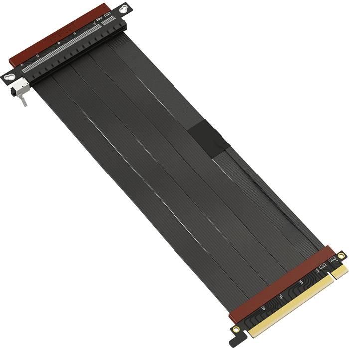 Extension Carte Graphique Pcie 4.0 Câble Riser GPU PCIE 4.0 X16, Pour Série RTX 4090 4080 4060, Pour Série RX 7000, Rallonge Flexible Haute Vitesse PCI Express Pour Carte Graphique, Câble D'extension Extension Carte Graphique Pcie 4.0 Câble Riser GPU PCIE 4.0 X16, Pour Série RTX 4090 4080 4060, Pour Série RX 7000, Rallonge Flexible Haute Vitesse PCI Express Pour Carte Graphique, Câble D'extension