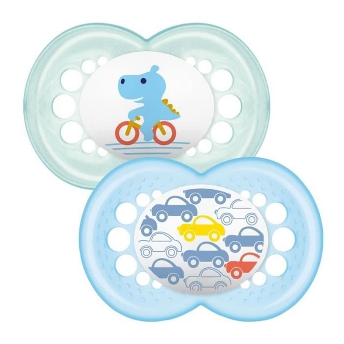 MAM original Soother 12+ mois - - Voitures ATTACHE SUCETTE - BOITE