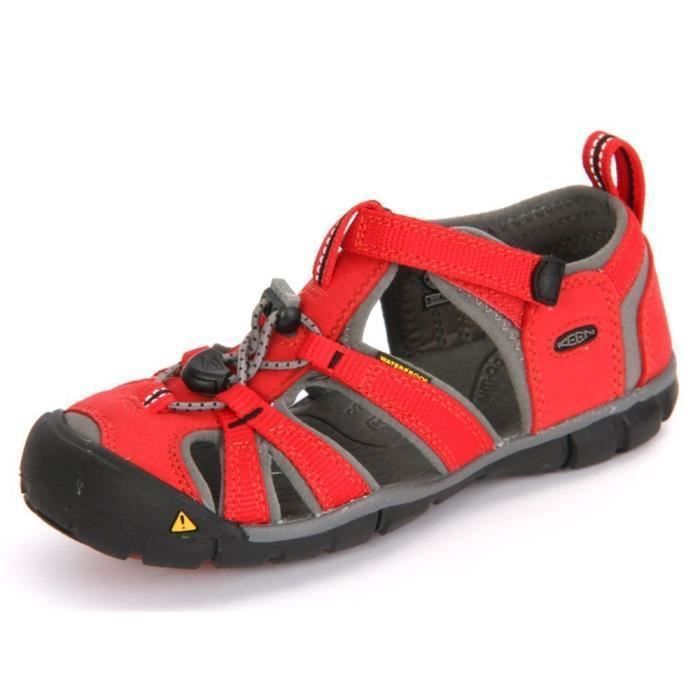 Chaussures bébé Keen Seacamp II Cnx Racing Red Gargoyle - Rouge - KEEN