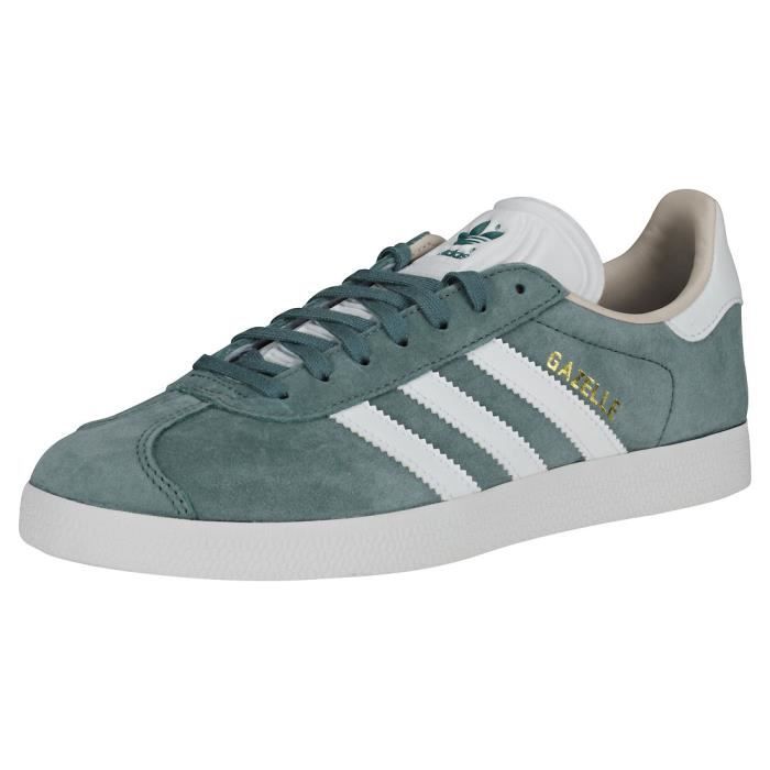 adidas gazelle blanche et verte