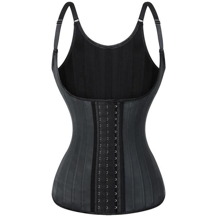 Corset Latex Pour Femme - Serre-taille Amincissant - Ventre Plat - Soutien Poitrine