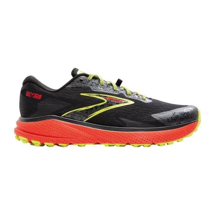 Chaussures de trail - Brooks - Divide 5 - Homme - Blanc - Coureur neutre - Terrain accidenté
